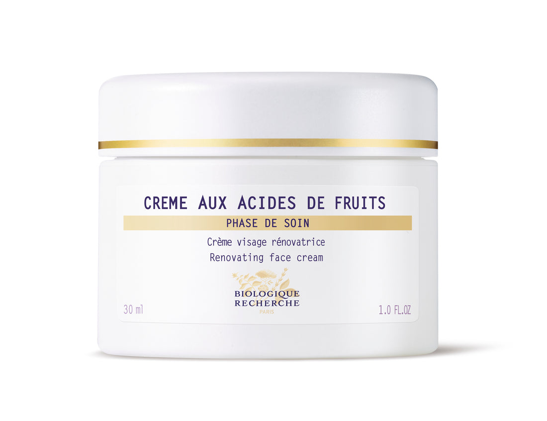 Crème aux acides de fruits