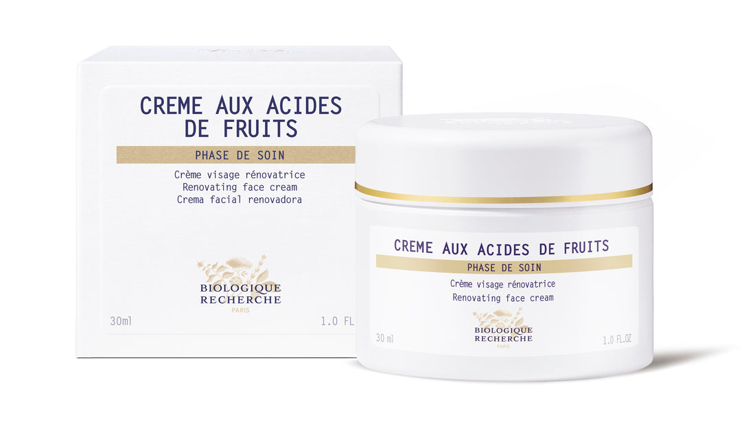 Crème aux acides de fruits